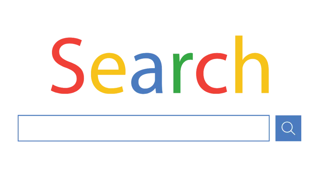 a colorful text on a black background