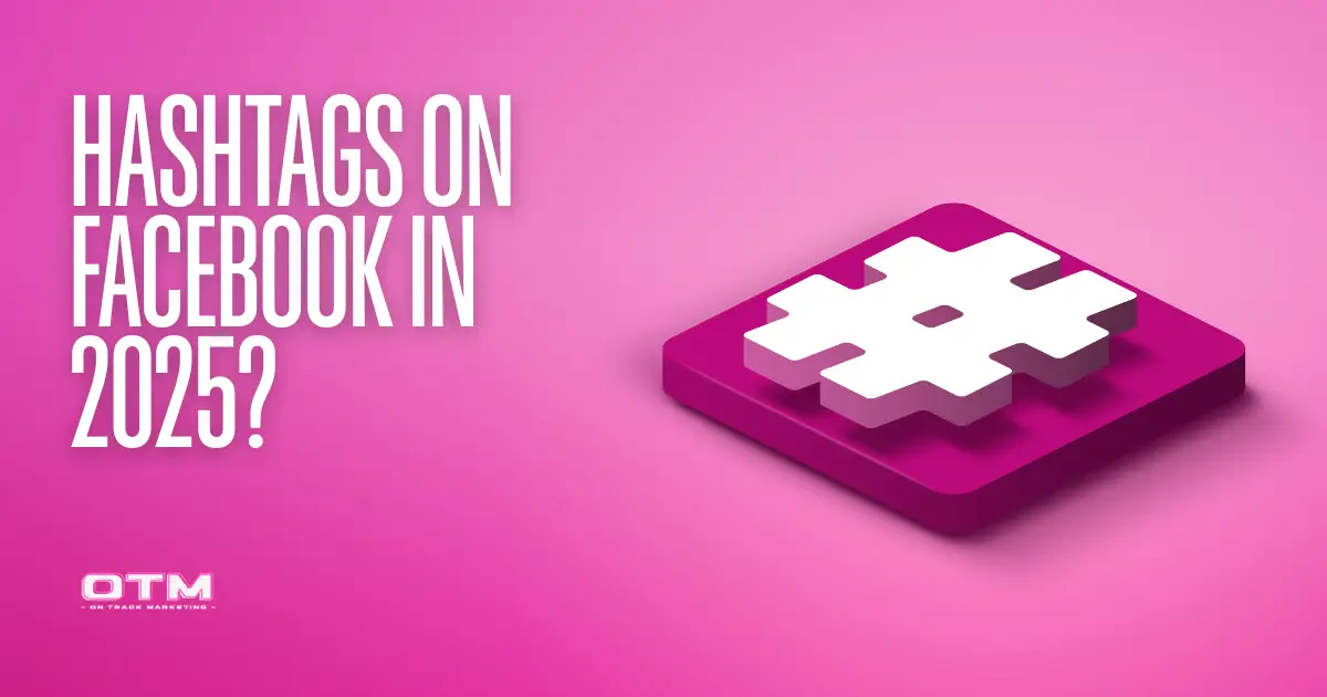 a pink and white hashtag symbol