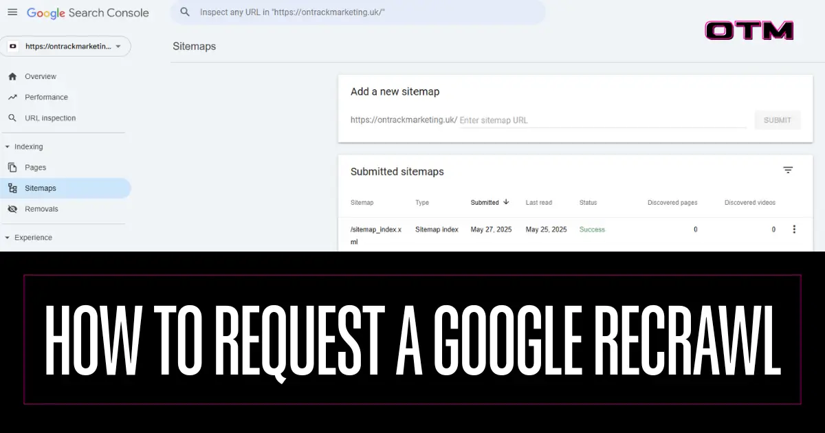 how to get sitemap on google search console